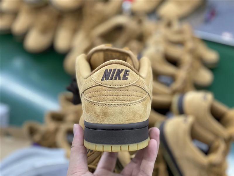 Pk God Sb dunk low wheat mocha retail materials ready to ship